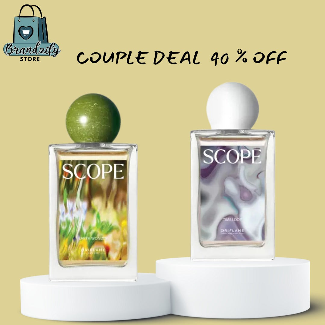 Earth Wonder Eau de Toilette and Time Loop Eau de Toilette